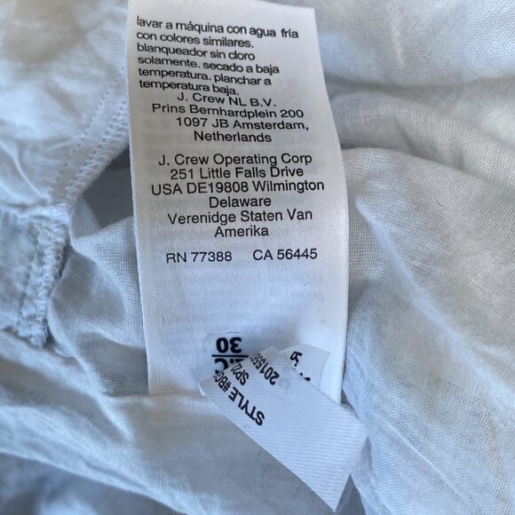 Squareneck cotton voile dress in patchwork floral - J Crew - XL - POCKETS - Picture 11 of 12